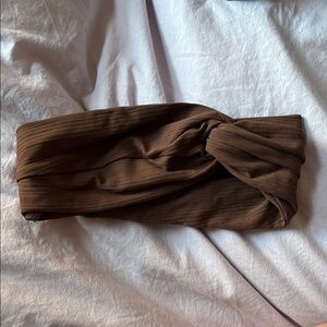 Lululemon Athletica Brown Hair Wrap